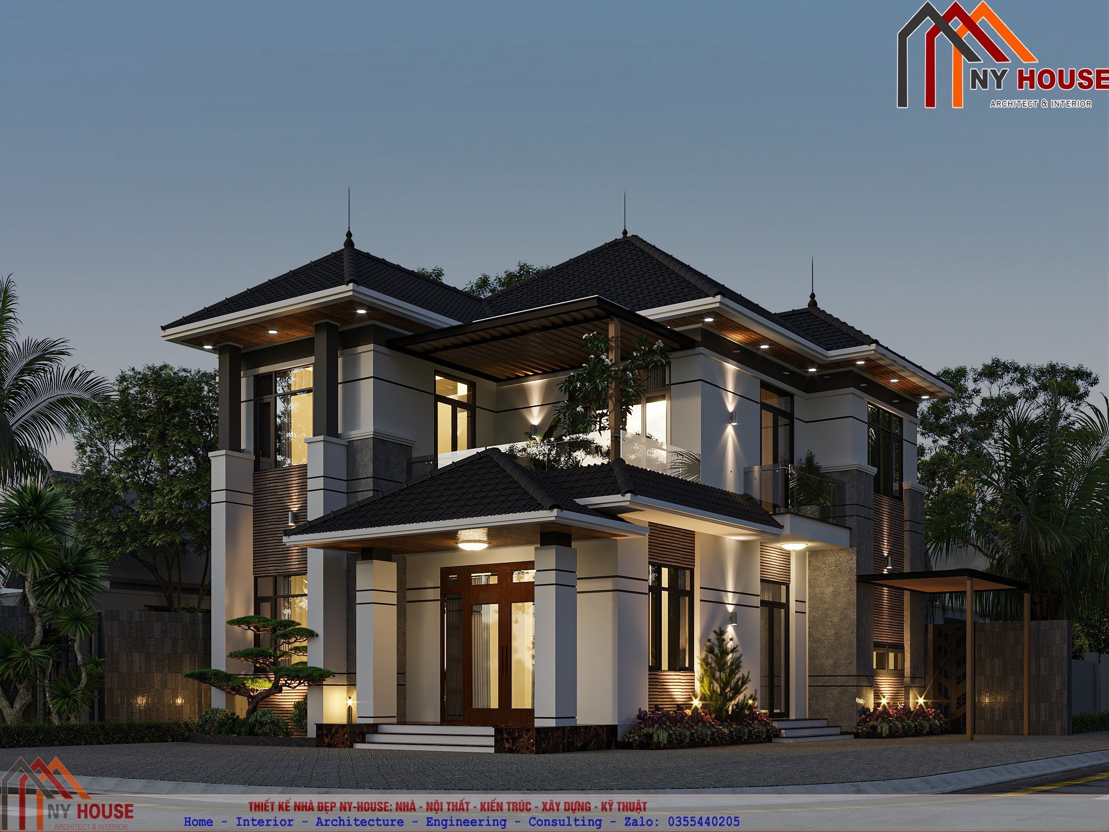 Biệt thự mái Nhật · 2023CT11