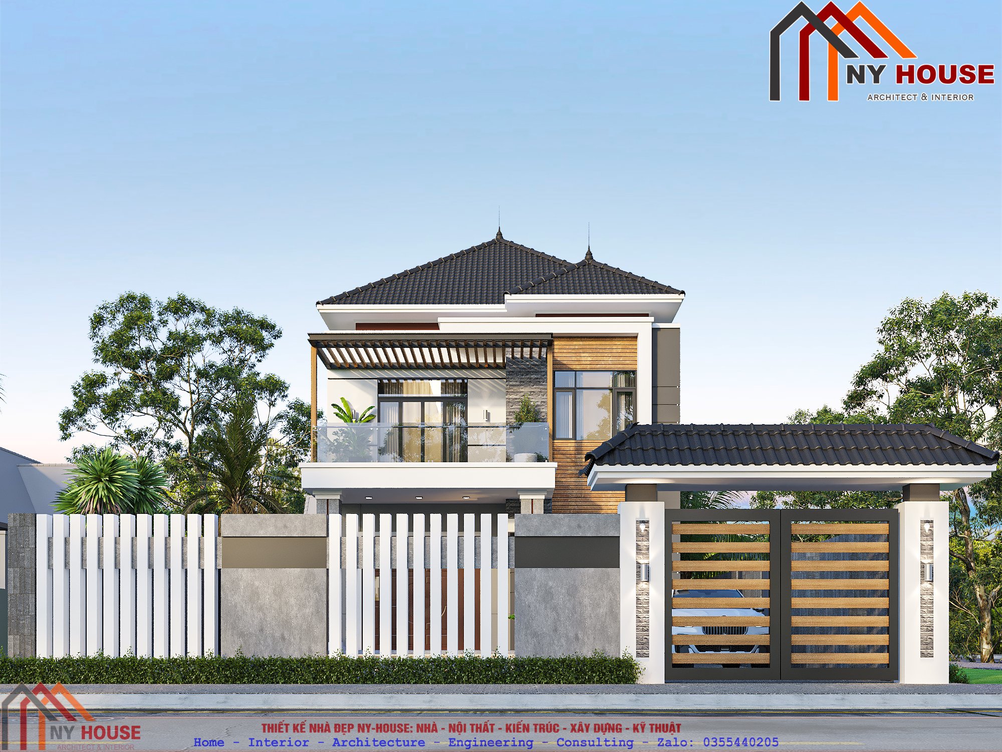 Biệt thự mái Nhật · 2023CT13