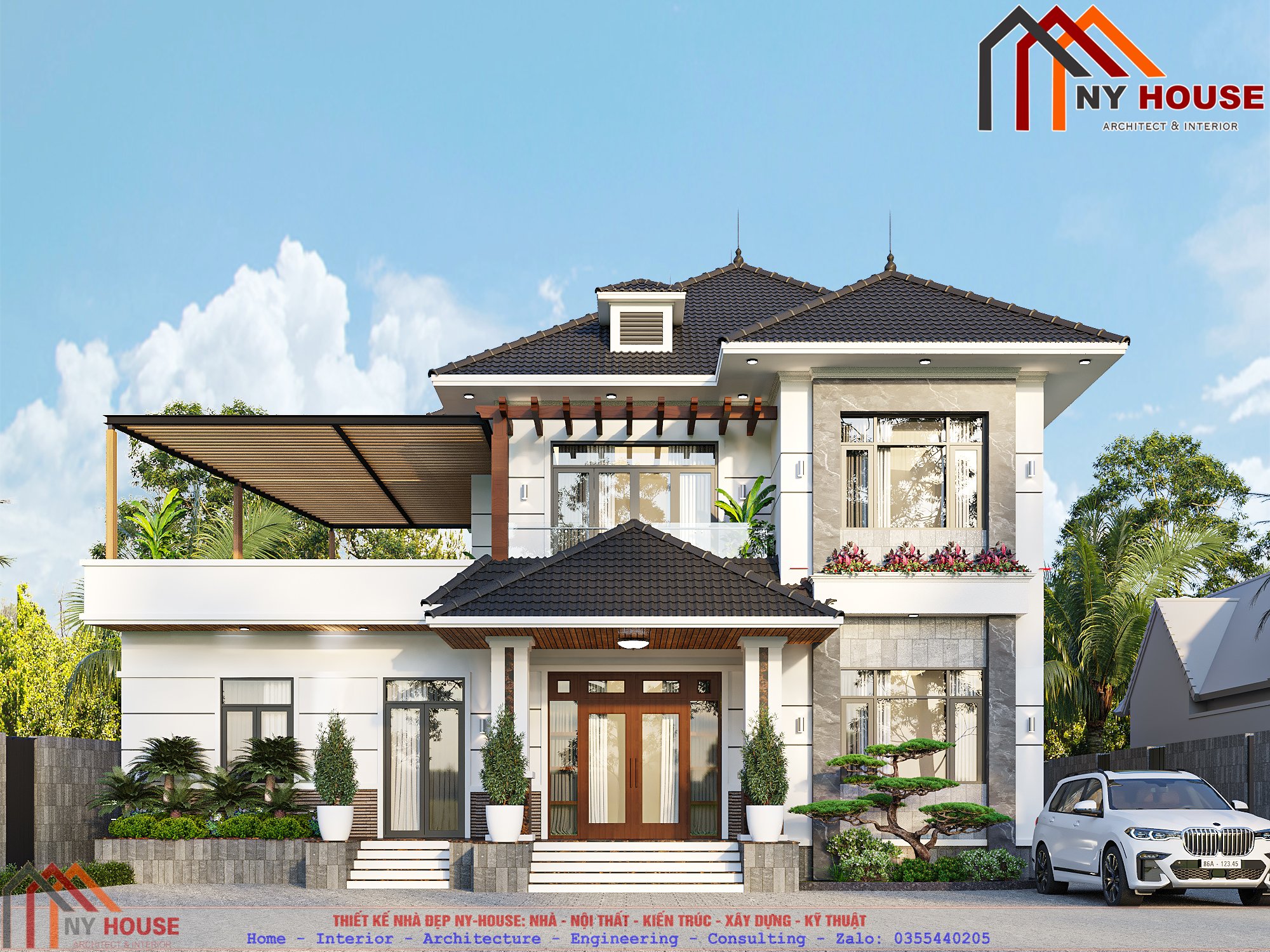 Biệt thự mái Nhật · 2023CT15