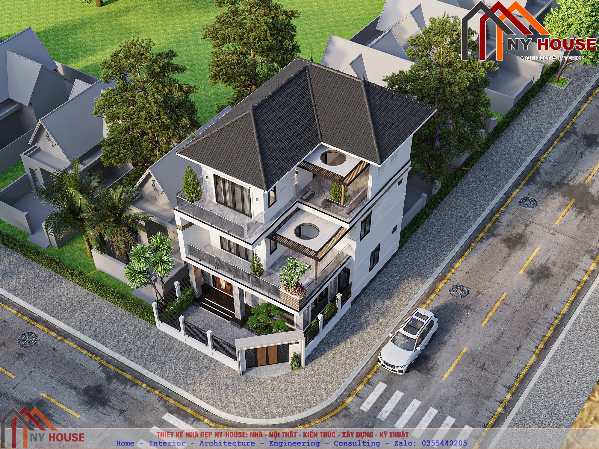 Biệt thự mái Nhật · 2023CT24