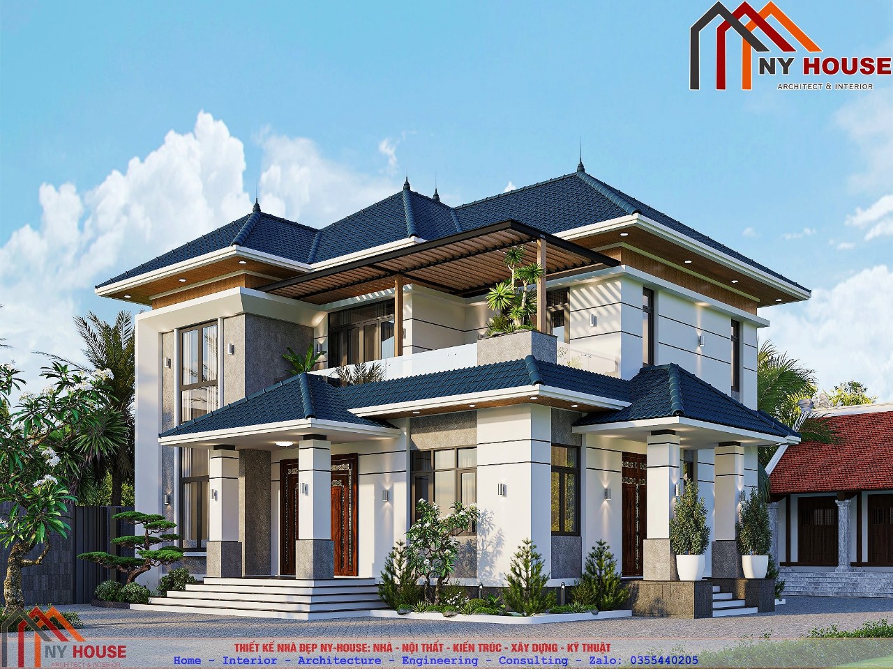 Biệt thự mái Nhật · 2024CT01