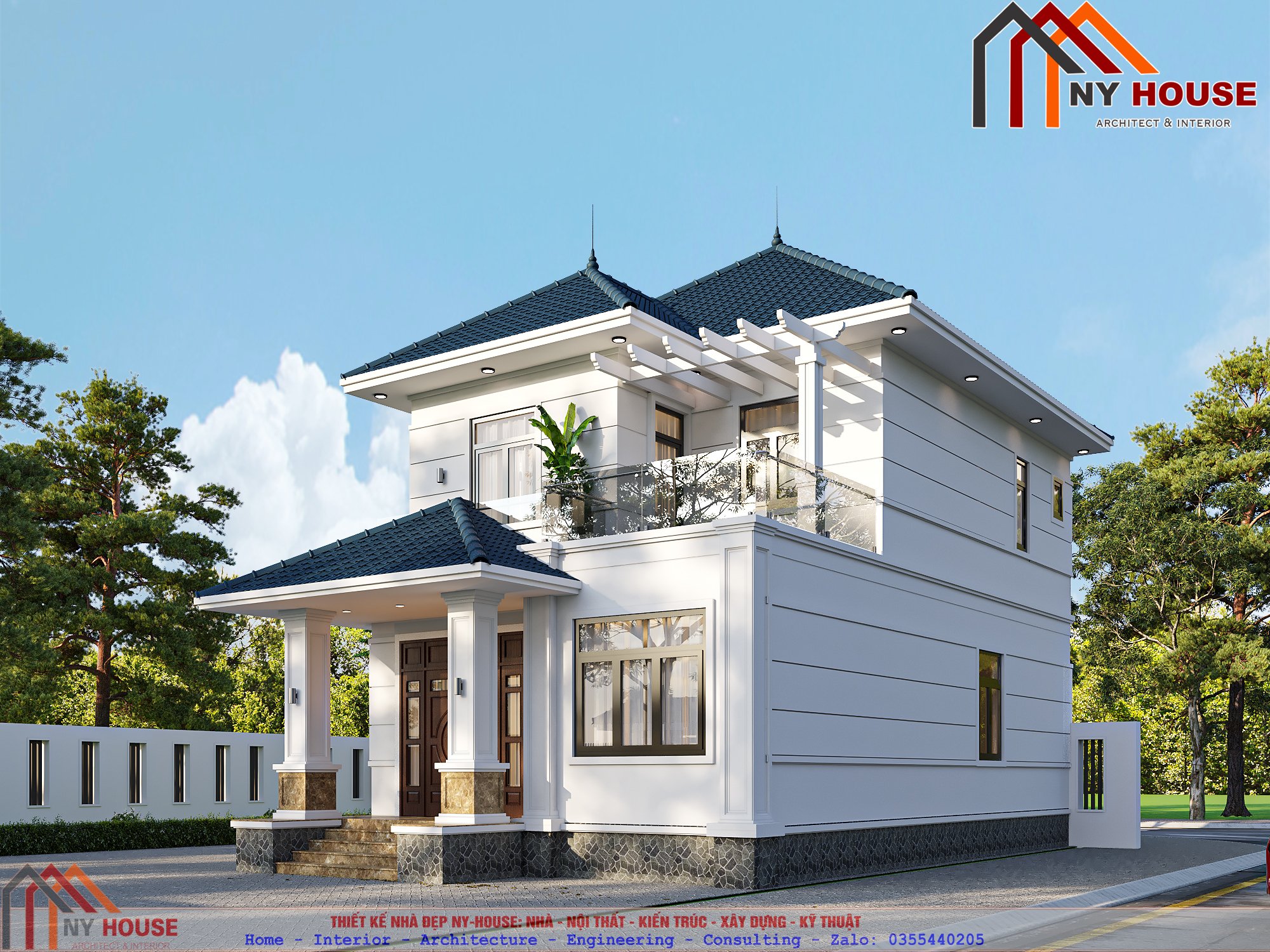 Biệt thự mái Nhật · 2024CT02