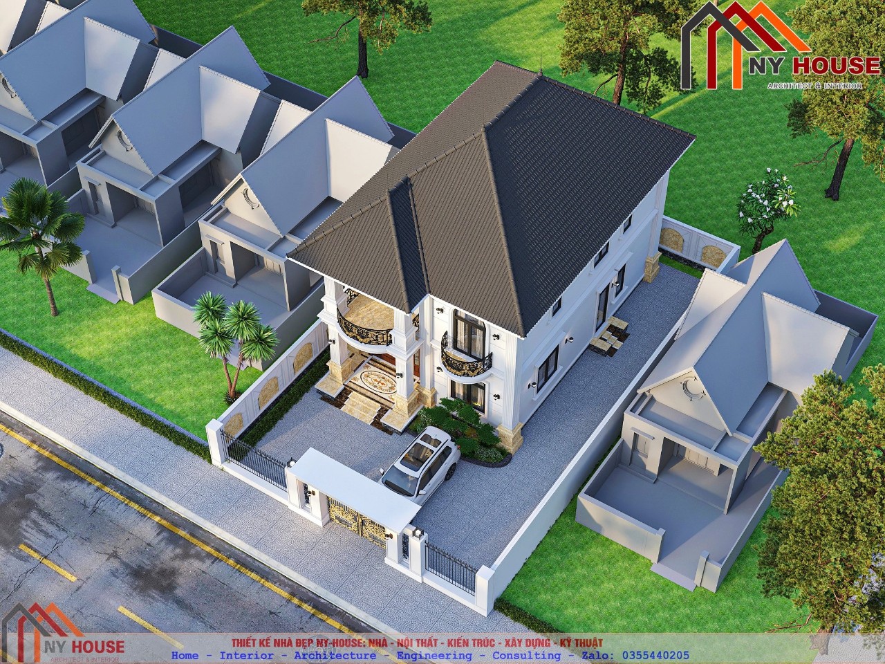 Biệt thự mái Nhật · 2024CT04
