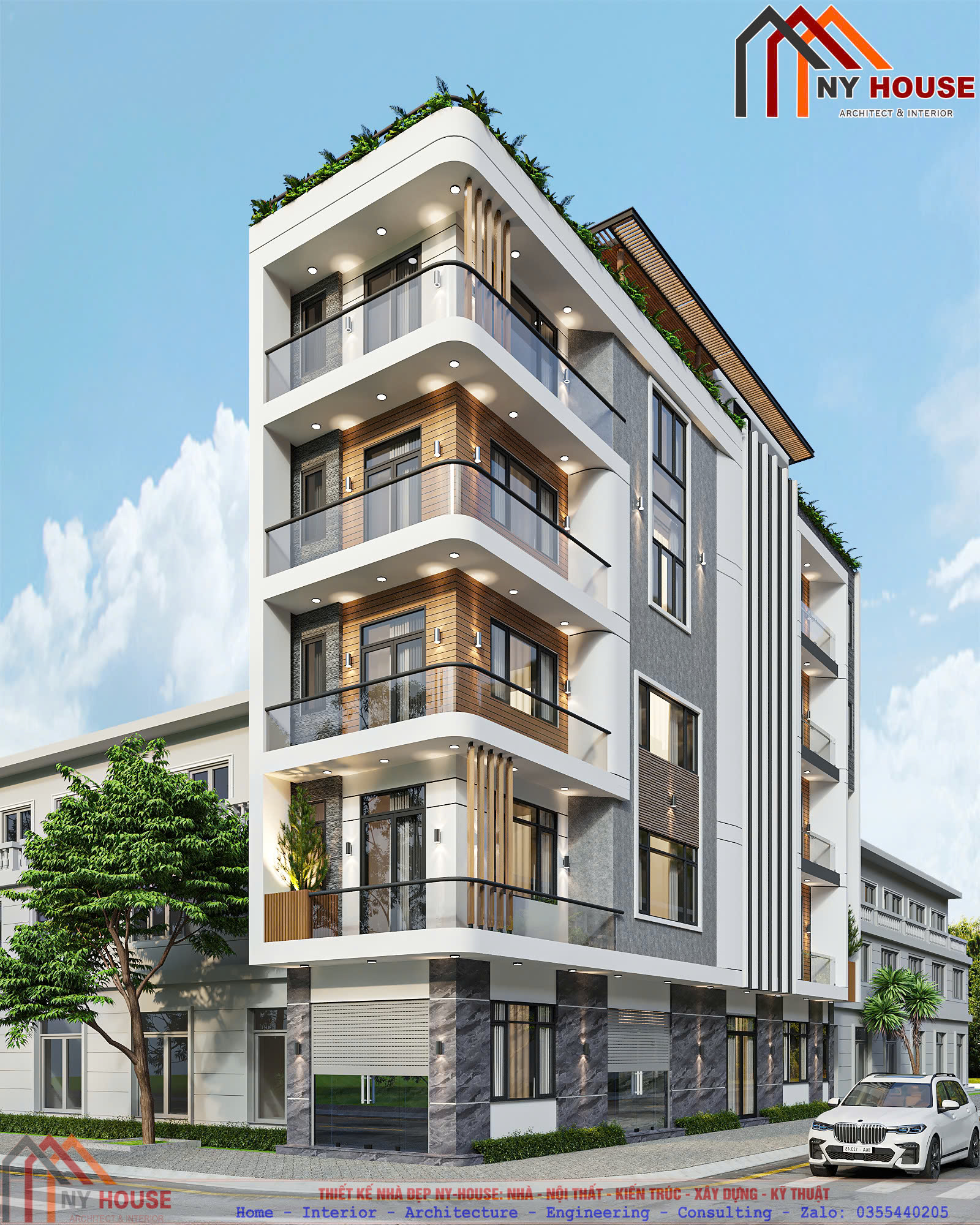 Nhà phố hiện đại · 2024CT55