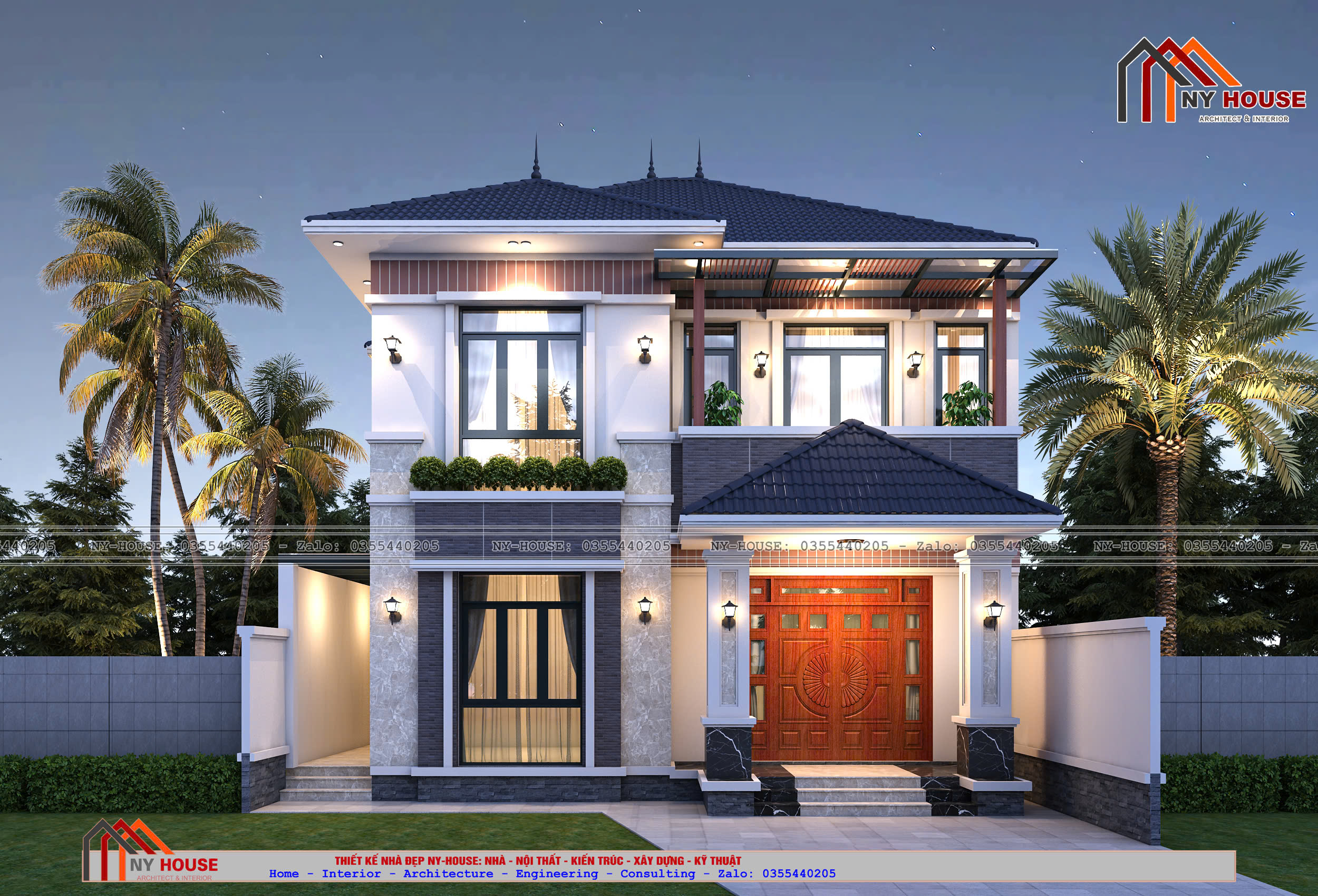 Biệt thự mái Nhật · 2025CT01