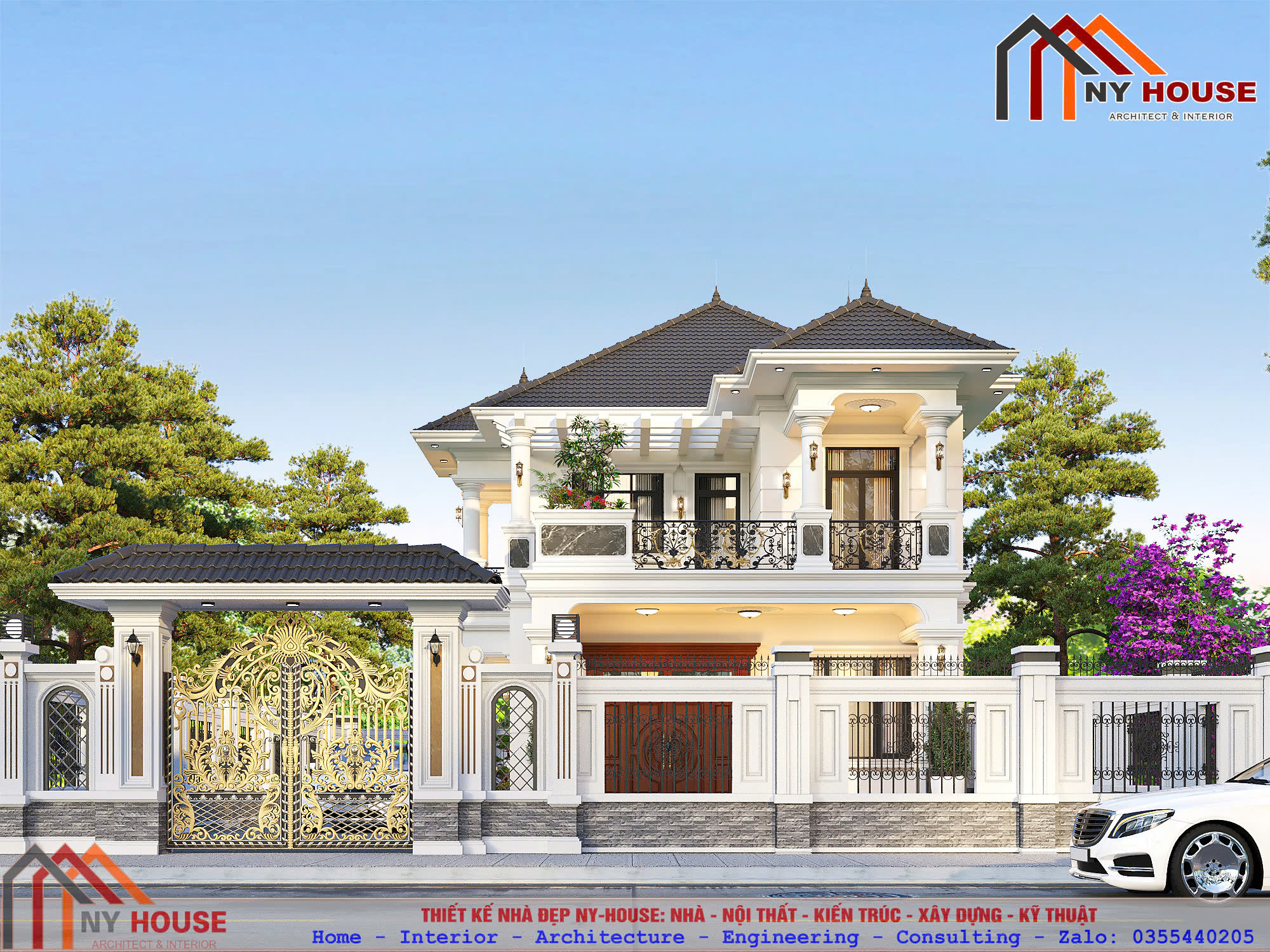 Biệt thự mái Nhật · 2025CT03
