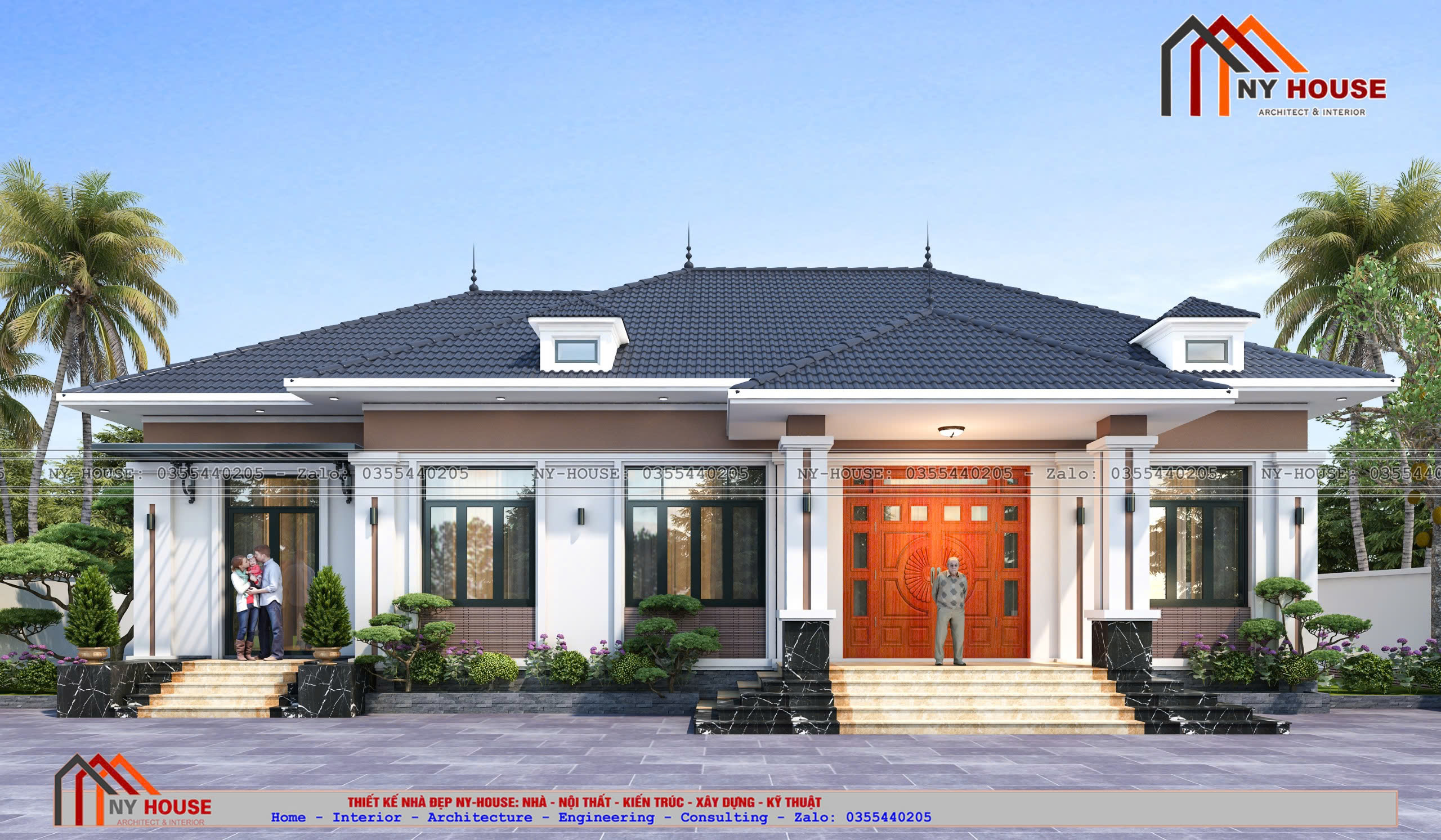 Biệt thự mái Nhật · 2025CT04