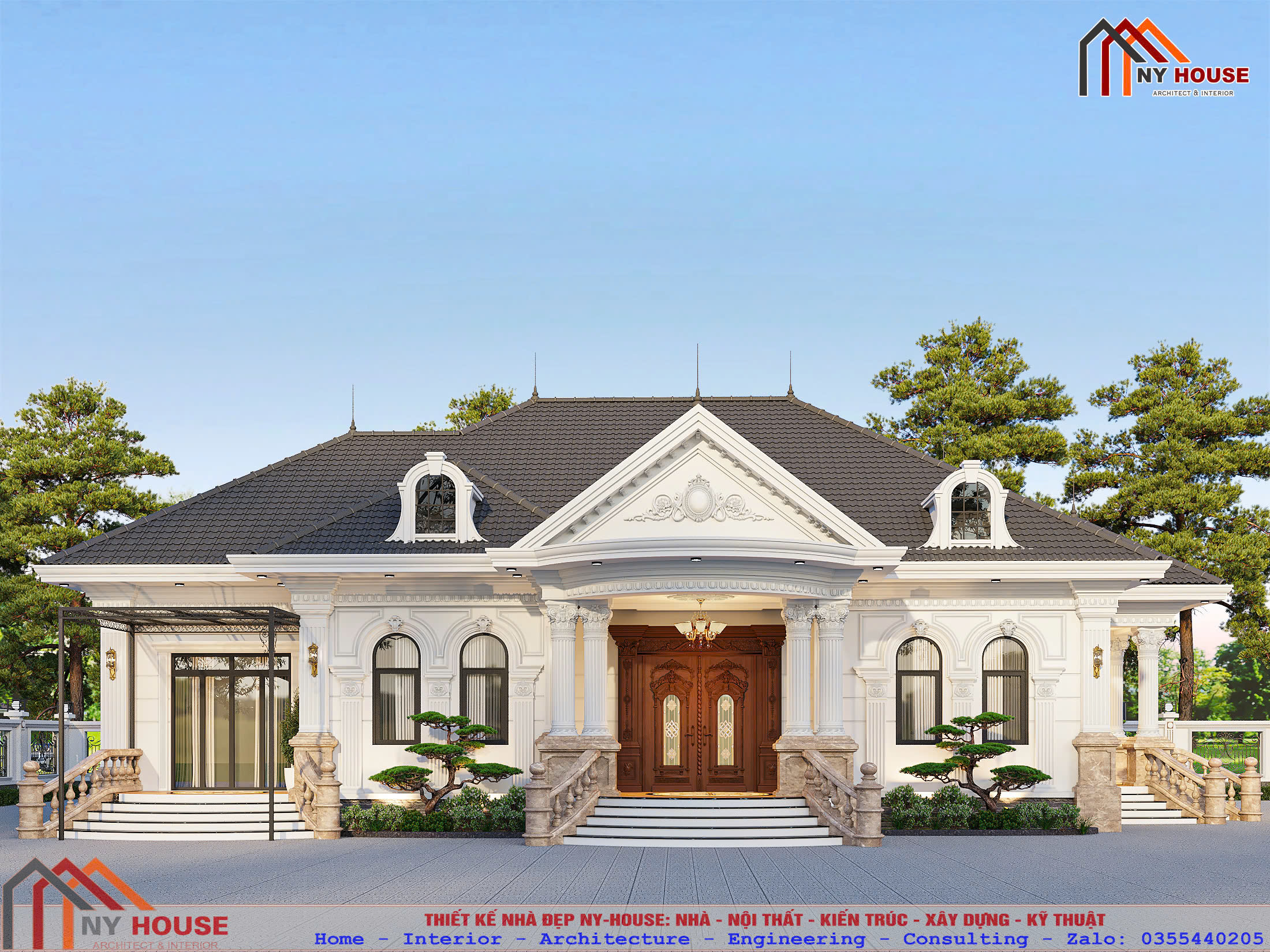 Biệt thự mái Nhật · 2025CT07