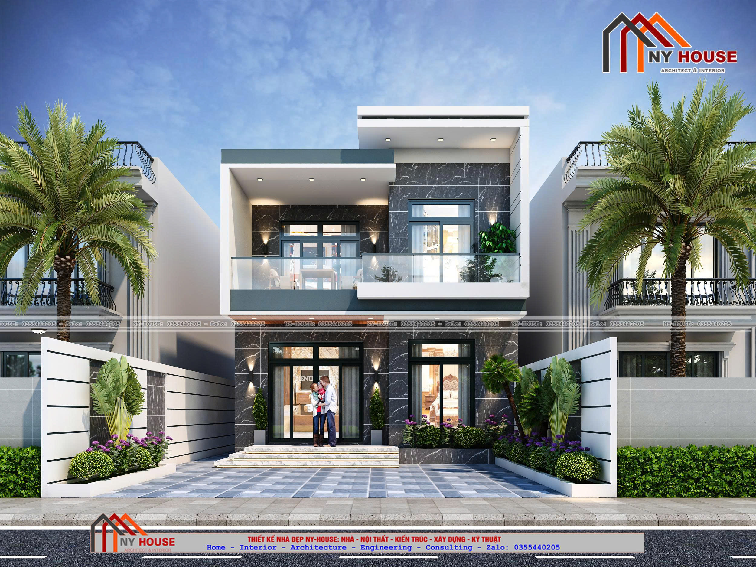 Nhà mái bằng hiện đại · 2026CT30