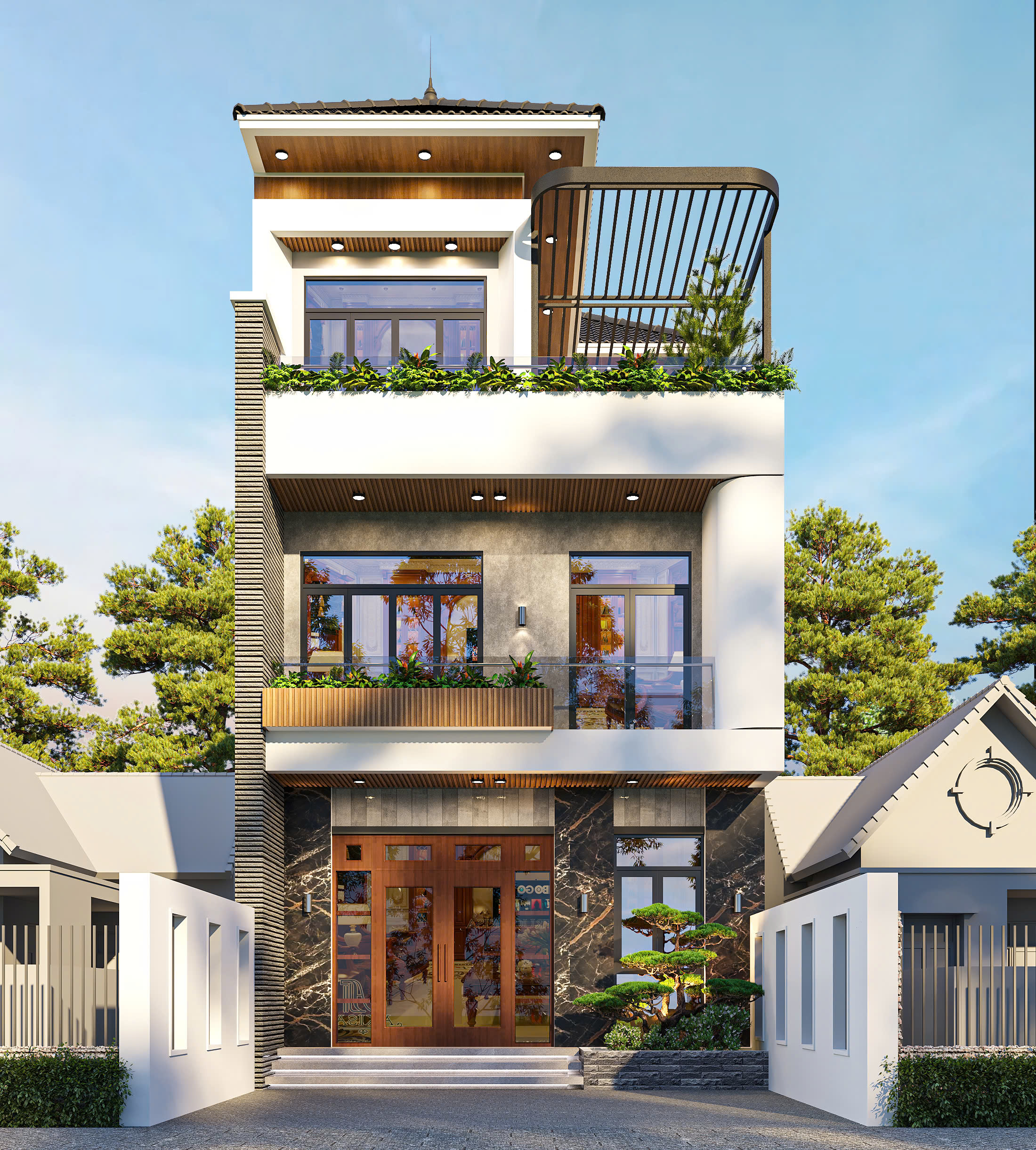 Nhà mái bằng hiện đại · 2026CT31