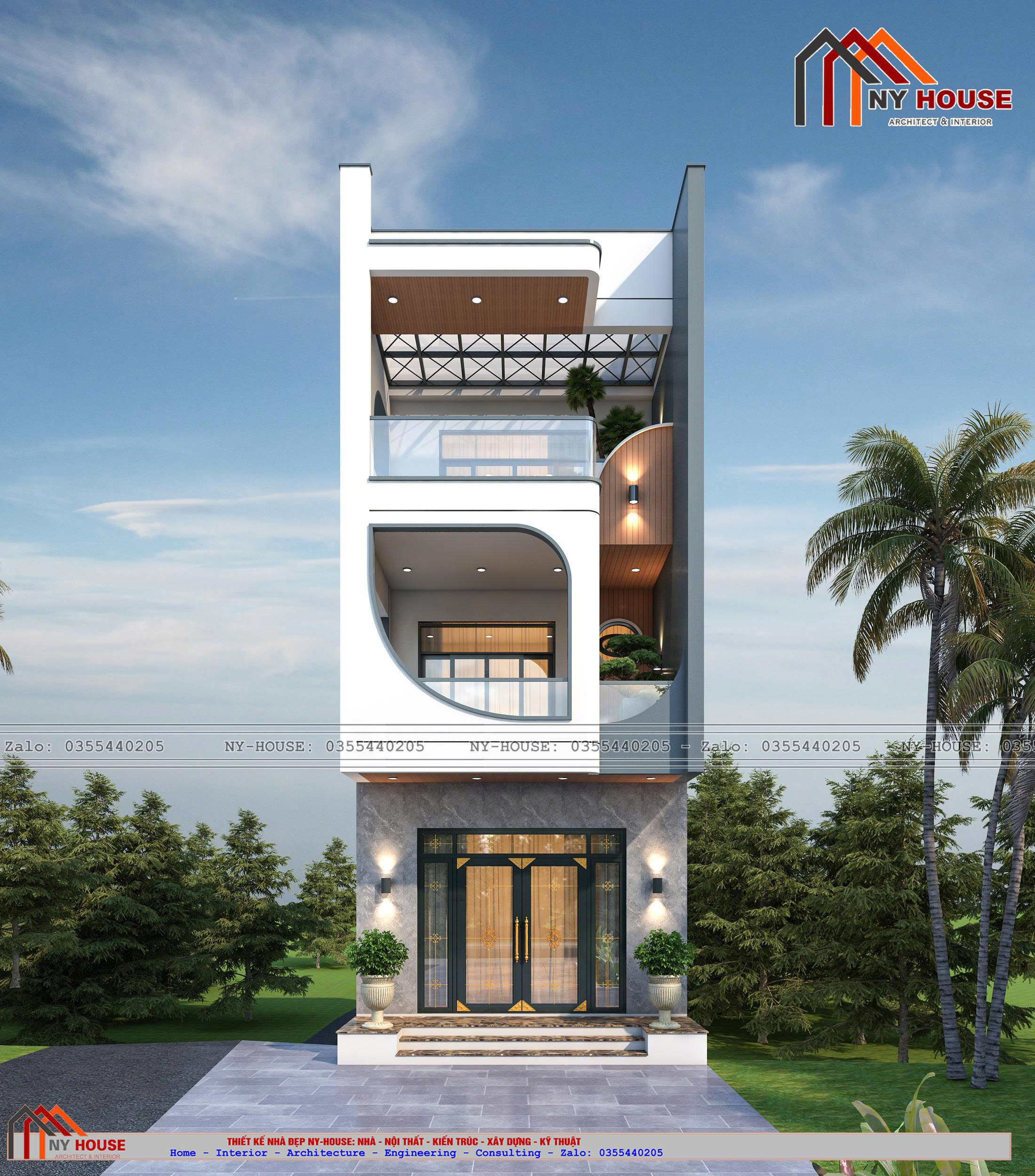 Nhà mái bằng hiện đại · 2026CT38