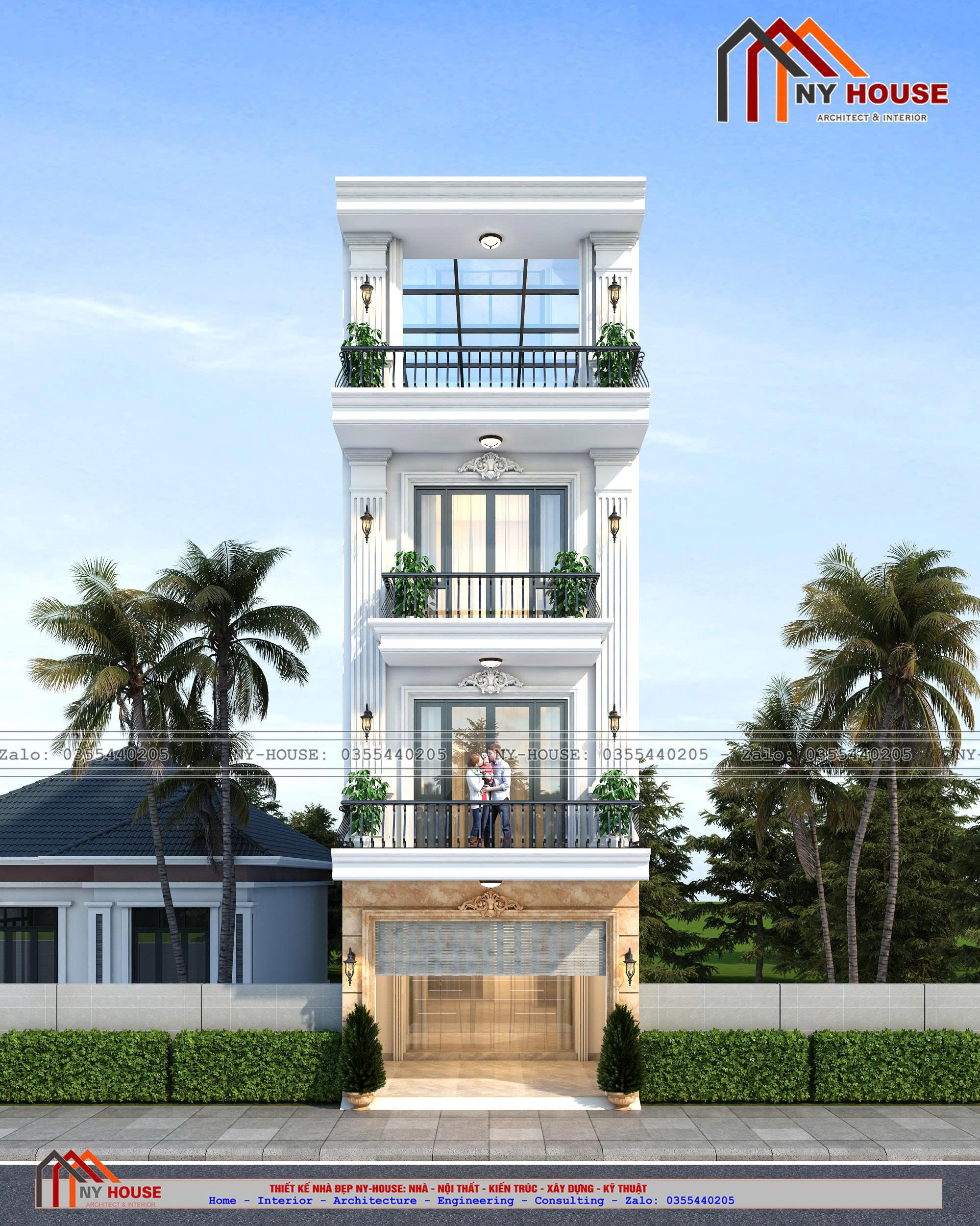 Nhà mái bằng hiện đại · 2026CT58