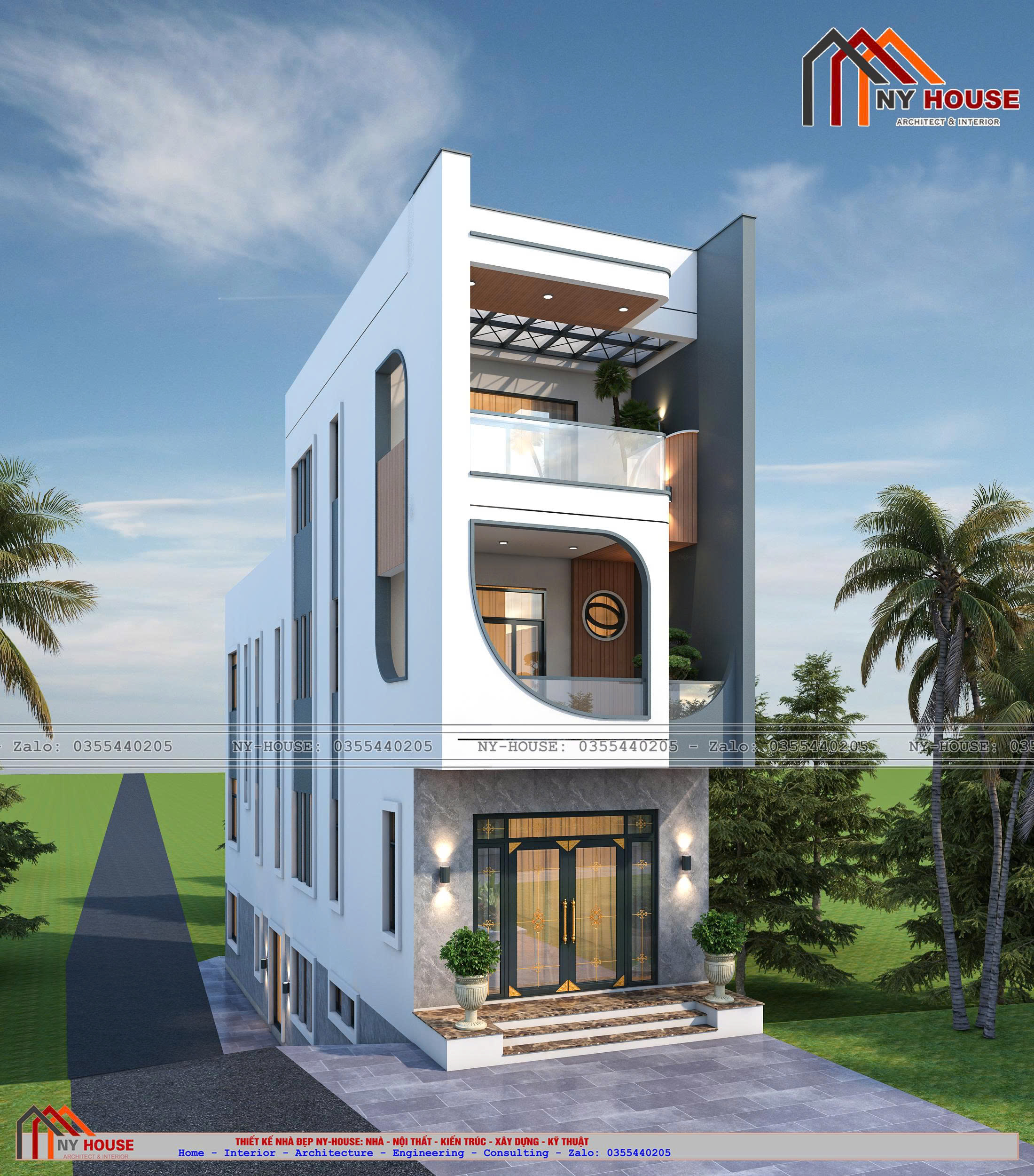 Nhà mái bằng hiện đại · 2026CT70